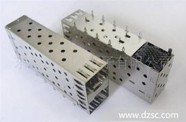 SFP 1x1光纤连接器插座塑料制品 性能优势与销售前景